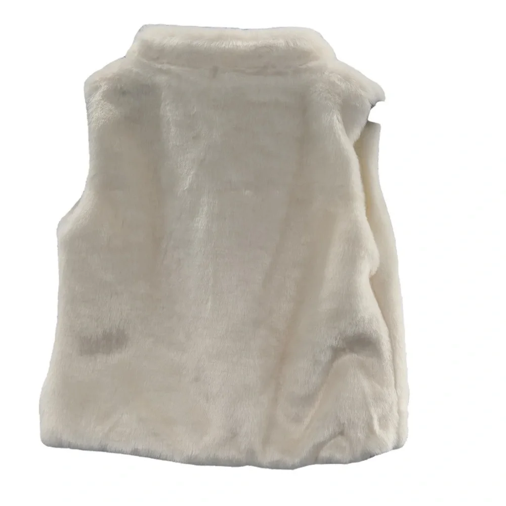 Carter’s Baby Girl Faux Fur Vest, Size 12 Months
